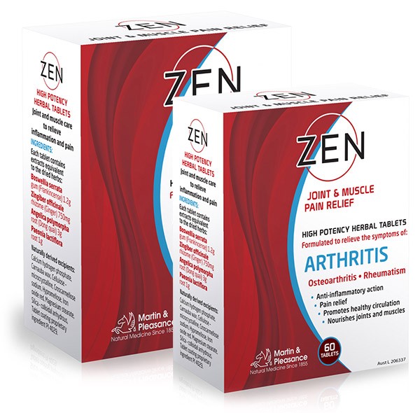 Zen Arthritis Tablets 30 60 - Arthritis Pain Relief - Zen Arthritis Tablets